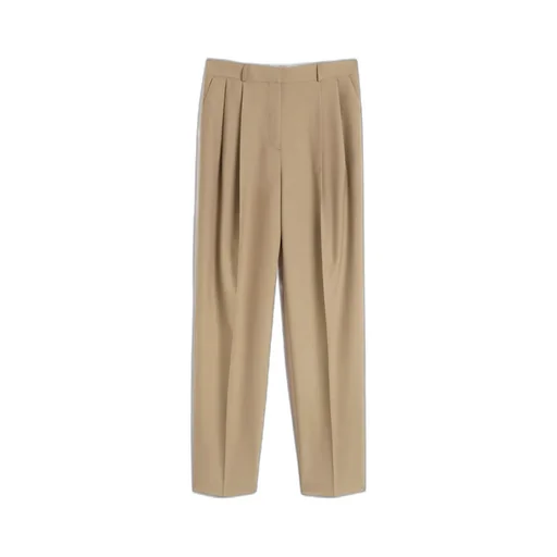 High-Waist Tailored Trousers