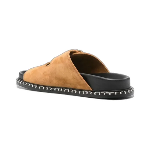 Chloé Buckle-Detailed Slip-On Sandals