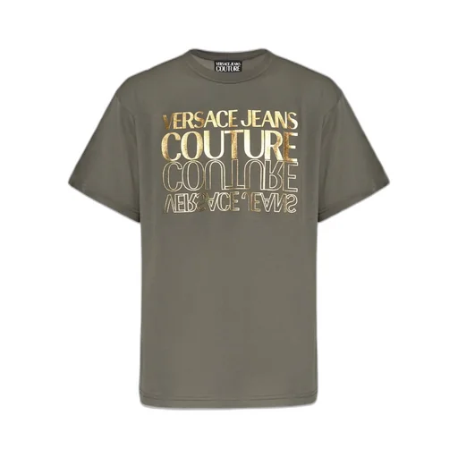 Versace Jeans Couture Logo Printed Crewneck T-Shirt