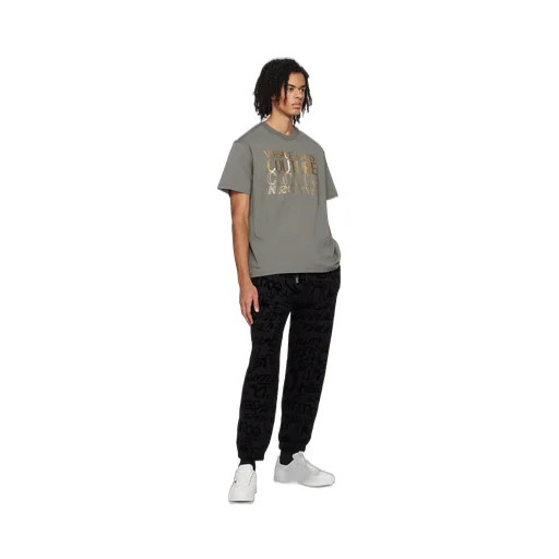 Versace Jeans Couture Logo Printed Crewneck T-Shirt