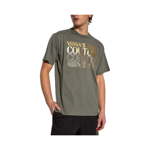 Versace Jeans Couture Logo Printed Crewneck T-Shirt