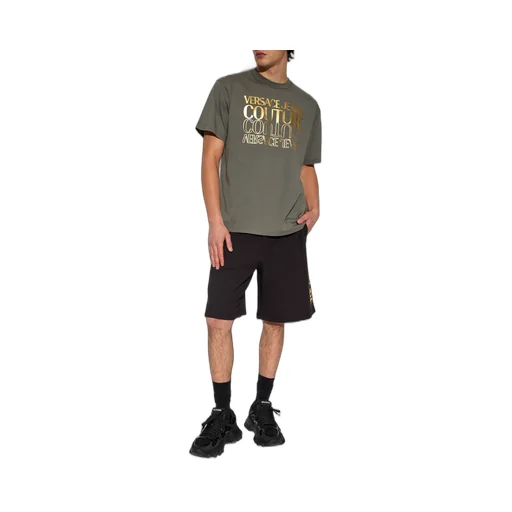 Versace Jeans Couture Logo Printed Crewneck T-Shirt