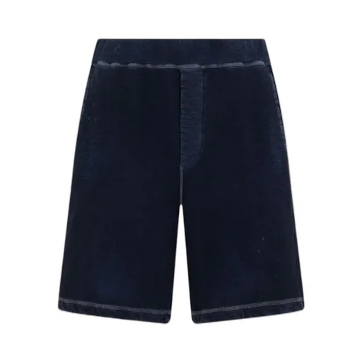 Dsquared2 Logo Printed Worn Out Effect Shorts