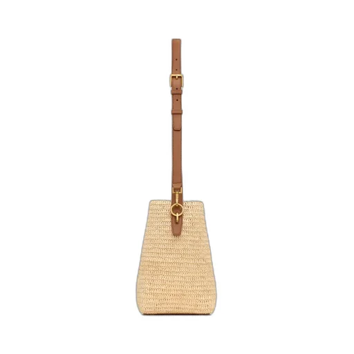 Saint Laurent Le 37 Logo Plaque Bucket Bag