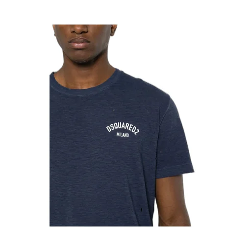 Dsquared2 Logo Printed Crewneck T-Shirt