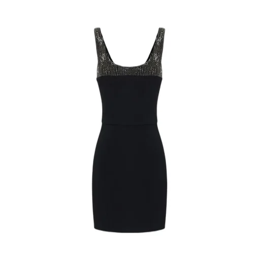 Elisabetta Franchi Embellished Sleeveless Mini Dress
