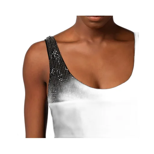 Elisabetta Franchi Embellished Sleeveless Mini Dress
