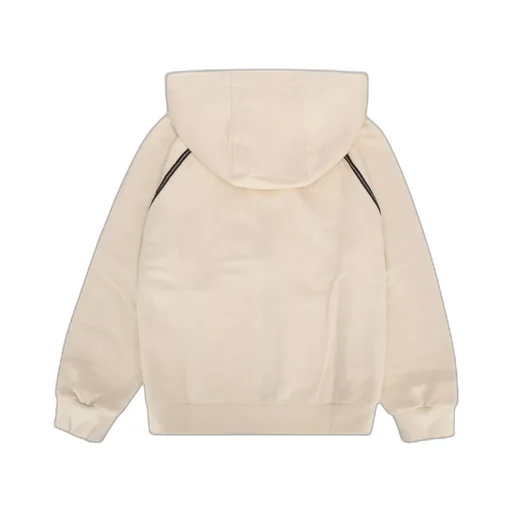 Fendi Kids Logo Embellished Zip-Up Hoodie