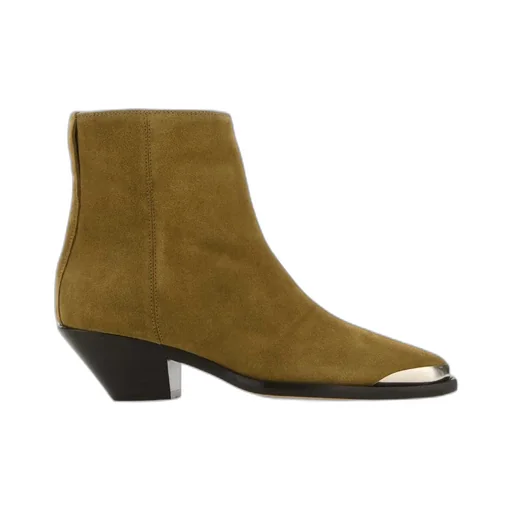 Isabel Marant Pointed Toe Zipped Ankle Boots