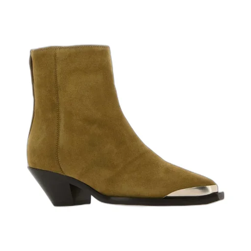 Isabel Marant Pointed Toe Zipped Ankle Boots