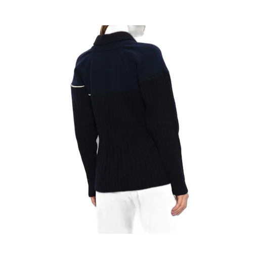 Collar Detail Wool Jumper