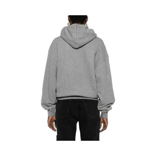 Embroidered-Logo Cotton Hoodie
