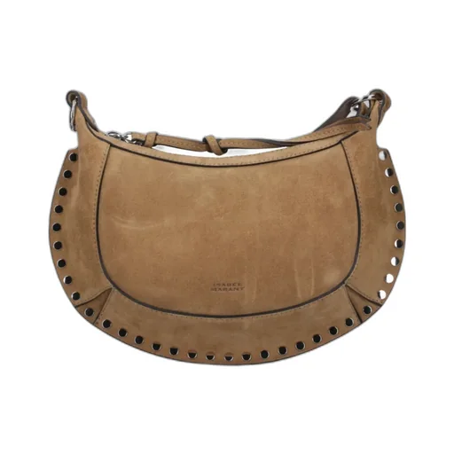 Isabel Marant Oskan Moon Zipped Medium Shoulder Bag