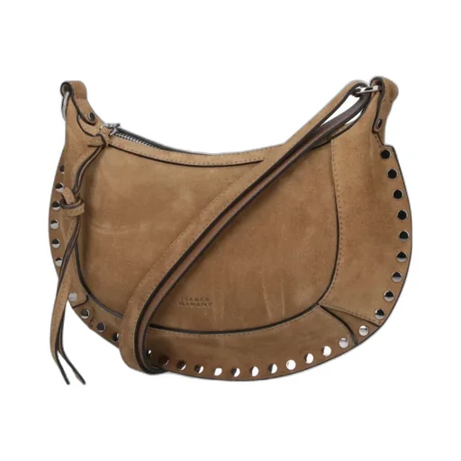 Isabel Marant Oskan Moon Zipped Medium Shoulder Bag