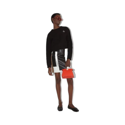 Fendi Logo Embroidered Crewneck Sweatshirt