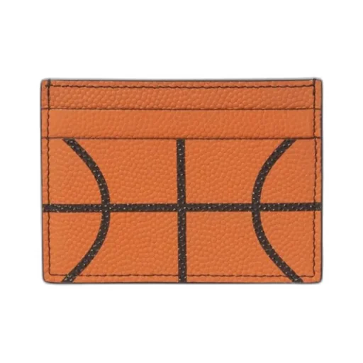 Off-White Basketball Logo Printed Cardholder
