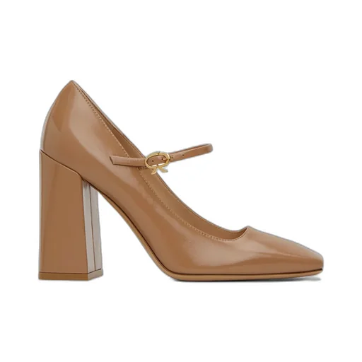 Logo Buckle High Heels