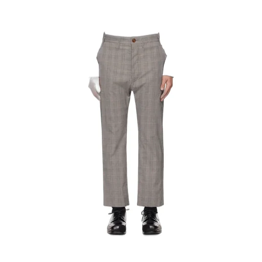 Vivienne Westwood Prince-Of-Wales High-Waist Checked Trousers