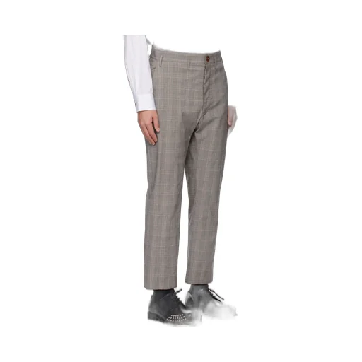 Vivienne Westwood Prince-Of-Wales High-Waist Checked Trousers