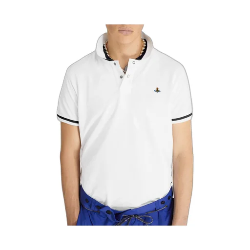Vivienne Westwood Orb Embroidered Short-Sleeved Polo Shirt