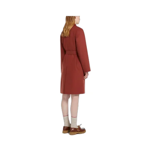 Double-Breasted Wool Coat
