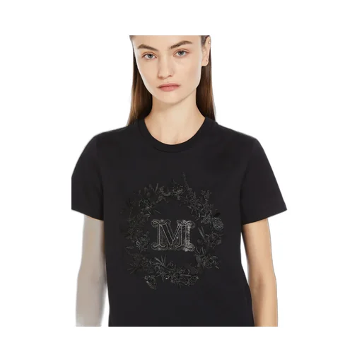 Max Mara Logo Embellished Crewneck T-Shirt