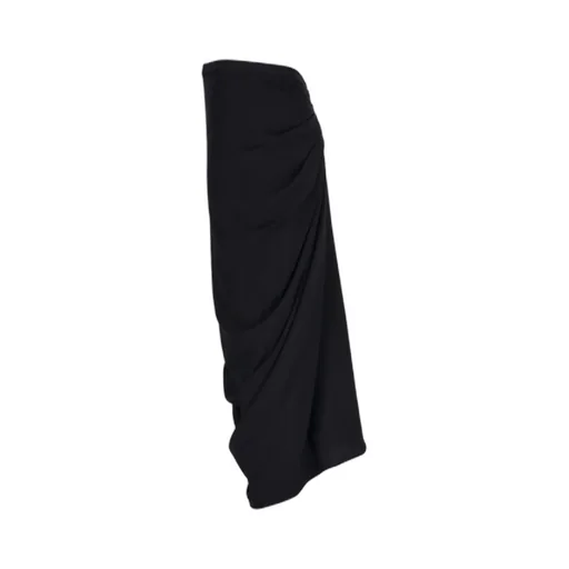 Dries Van Noten Ruched Zipped Skirt