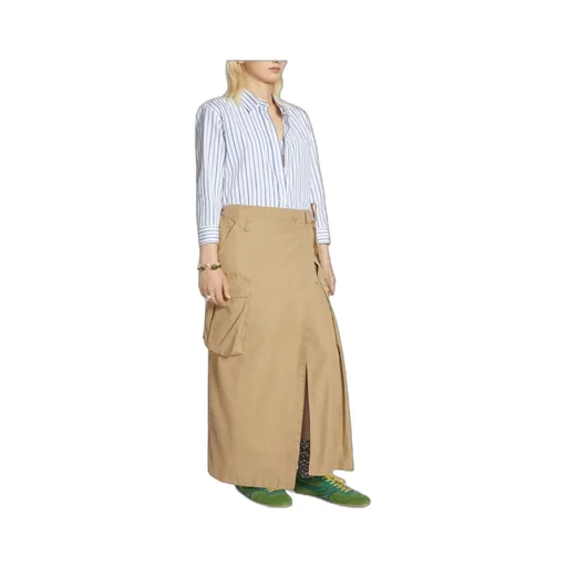 Dries Van Noten Slit Detailed Maxi Skirt