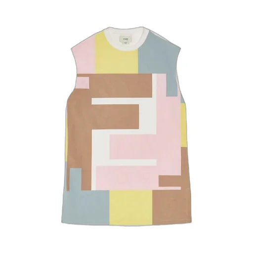 Fendi Kids Maxi T-Shirt Dress