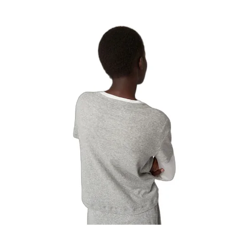 Miu Miu Logo-Patch Crewneck T-Shirt