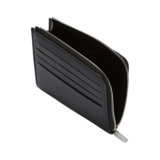 Jil Sander Logo Embossed Zipped Wallet