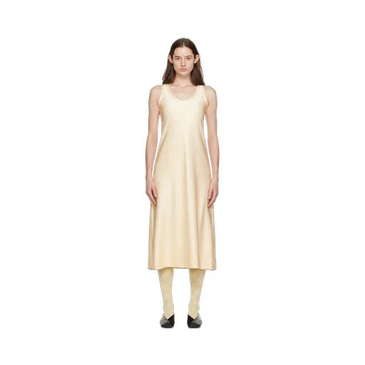 Scoop-Neck Sleeveless Dress