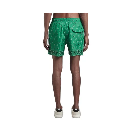 Palm Angels Paisley-Printed Drawstring Swim Shorts