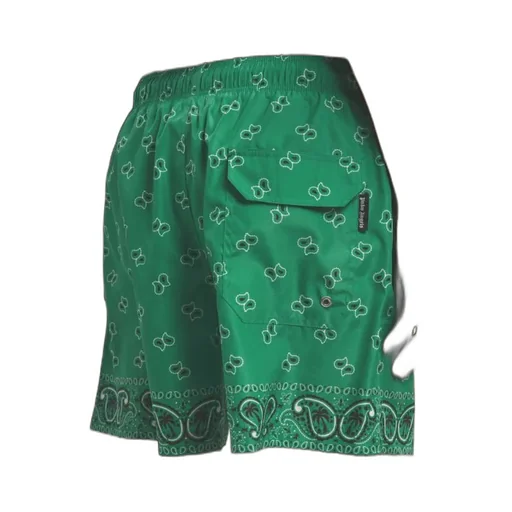 Palm Angels Paisley-Printed Drawstring Swim Shorts