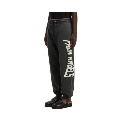 Palm Angels Logo Printed Drawstring Sweatpants