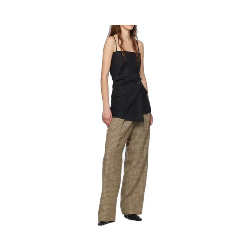 Acne Studios High-Waisted Wide-Leg Trousers