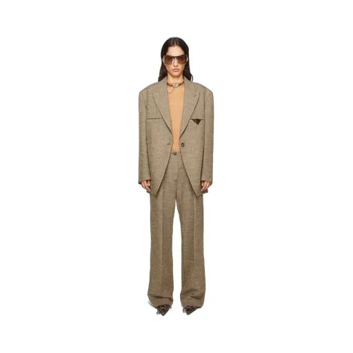 Acne Studios High-Waisted Wide-Leg Trousers