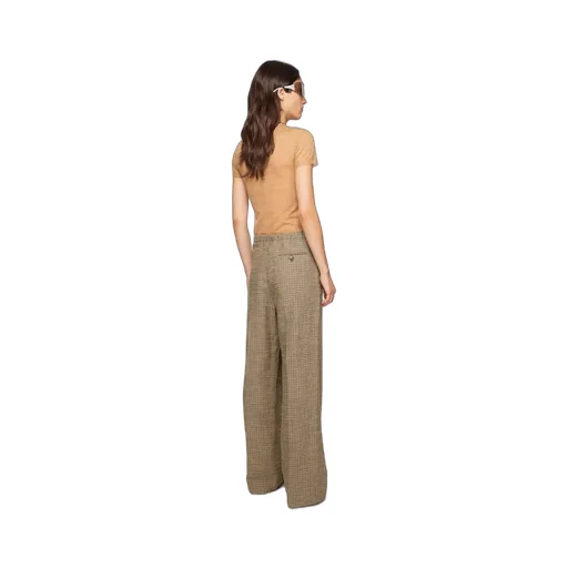 Acne Studios High-Waisted Wide-Leg Trousers
