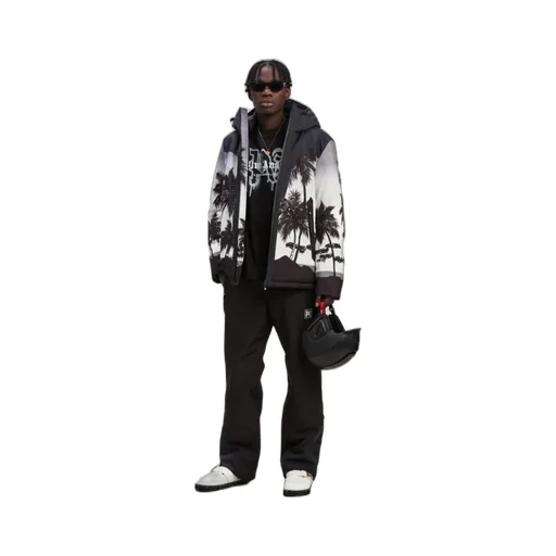 Palm Angels Ski Club Logo Patch Padded Ski Bottoms