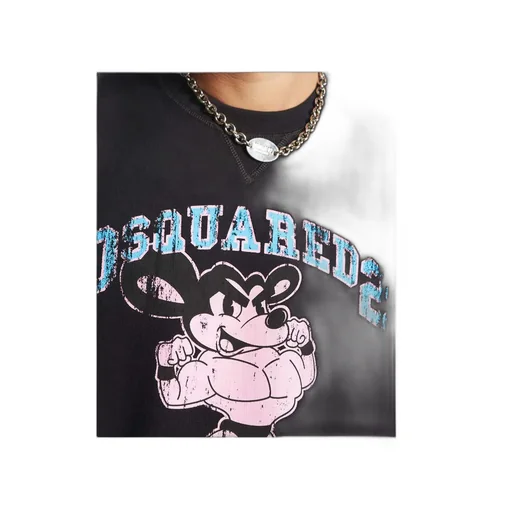Dsquared2 Graphic Printed Crewneck Sweatshirt