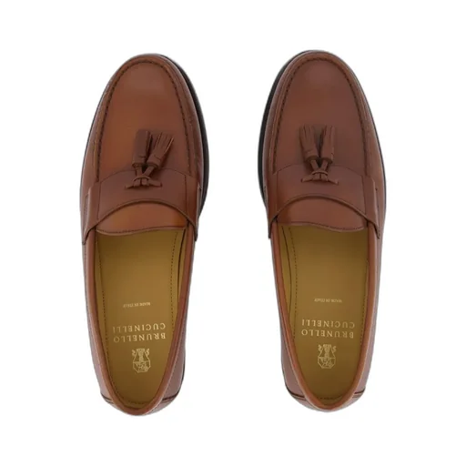 Brunello Cucinelli Tassel Detailed Loafers