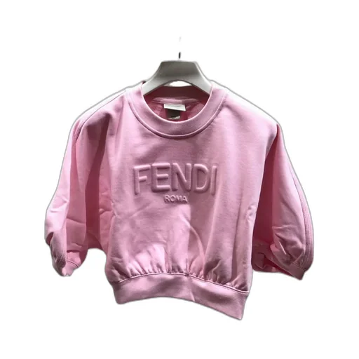Fendi Kids 3D Logo Crewneck Sweatshirt