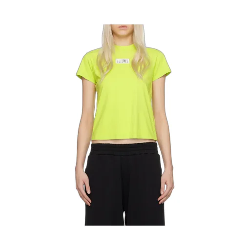 Mm6 Maison Margiela Number-Motif Crewneck T-Shirt