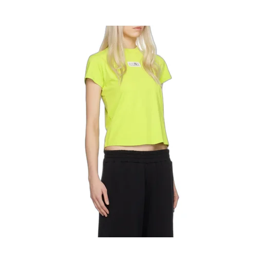 Mm6 Maison Margiela Number-Motif Crewneck T-Shirt