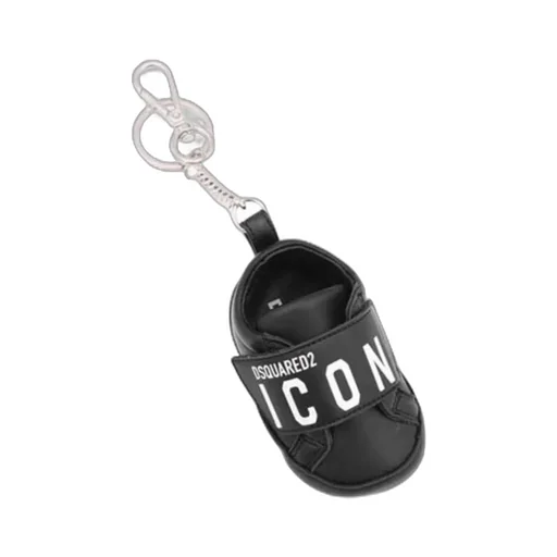 Dsquared2 Logo Printed Shoe Keyring