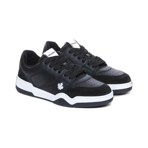 Dsquared2 Logo-Embroidered Low-Top Sneakers