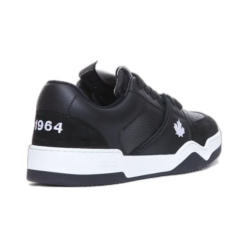 Dsquared2 Logo-Embroidered Low-Top Sneakers