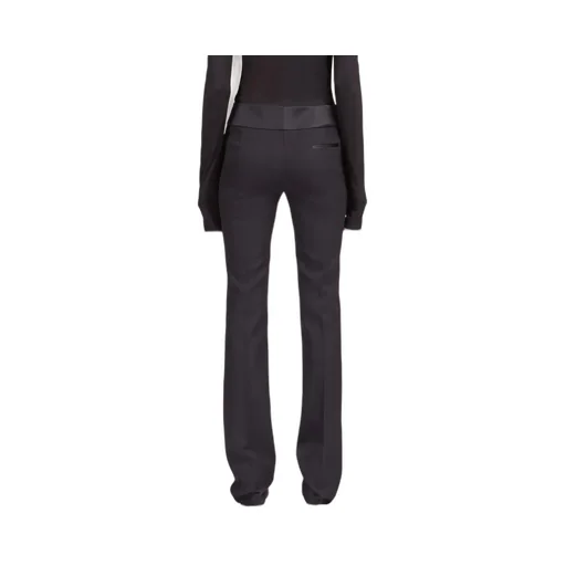 Front Crease, Freshly Cut Wool Casual Pants