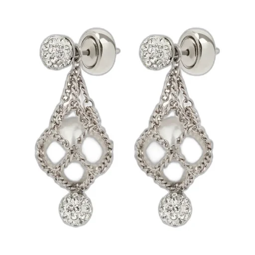 Givenchy Pearling Chain Detailed Earrings