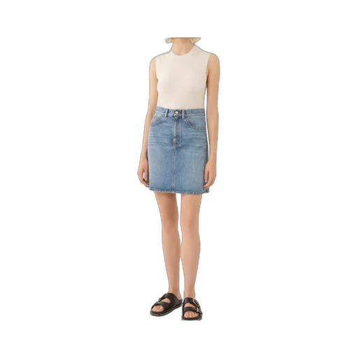 Chloé Denim Mini Skirt